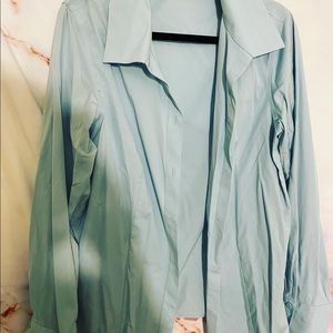 Talbots Sky Blue Button Down Shirt